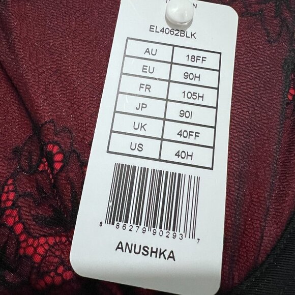 Elomi Anushka Underwire Babydoll Chemise Lingerie UK 40FF US 40H EL4062 - Picture 11 of 15